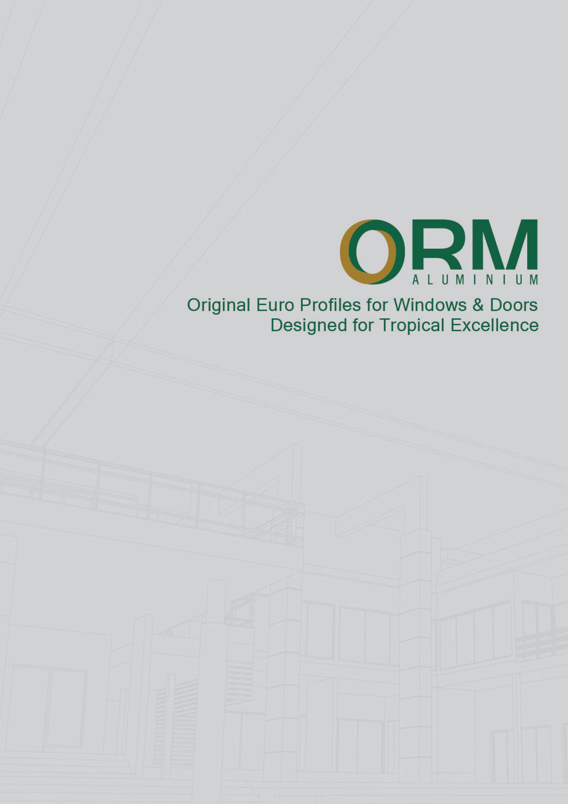 ORM ALUMINIUM 10 ORM Catalog for Designer ปก scaled